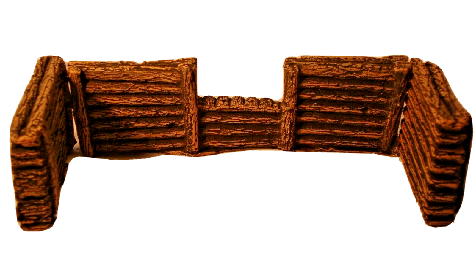 1:32 ACW Artillery Fence – Wooden Wargaming Terrain, Civil War