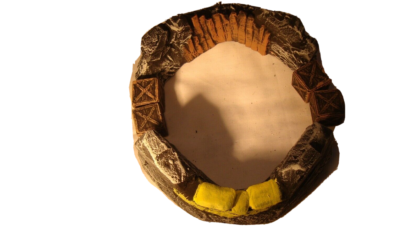 1:32 ACW Redoubt Terrain Set – Defensive Fortifications, Sandbags