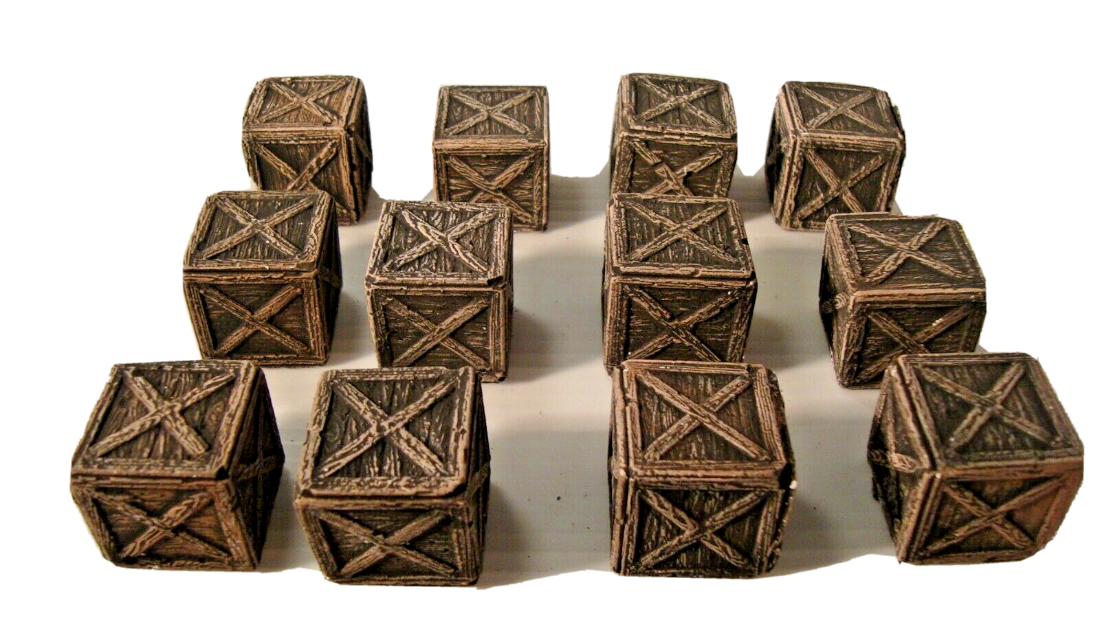 Wargaming Wooden Crates Set 1:32 Scale – Terrain & Scatter Scenery