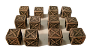 Wargaming Wooden Crates Set 1:32 Scale – Terrain & Scatter Scenery