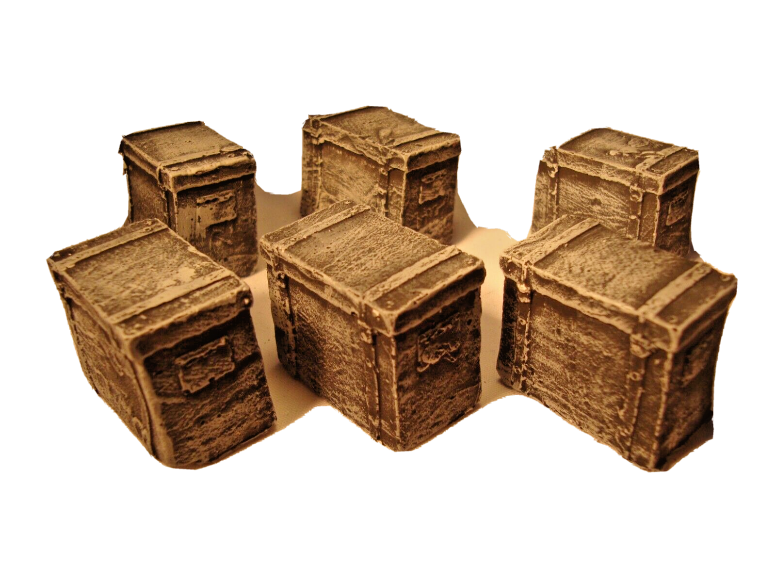 1:32 Storage Boxes – Miniature Crates for Wargaming & Dioramas (12pcs)