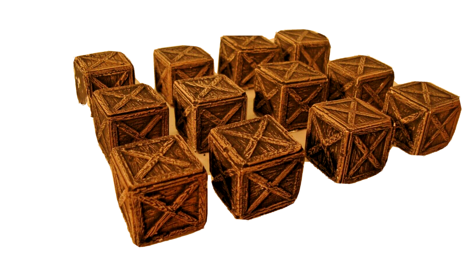 Wargaming Wooden Crates Set 1:32 Scale – Terrain & Scatter Scenery