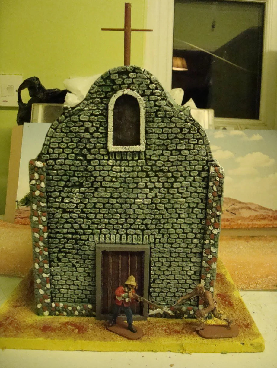 1:32 Rorke’s Drift Church – Zulu War Wargaming Terrain Building