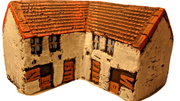 La Haye Sainte Farm 15mm Wargaming Terrain – Waterloo Model Building
