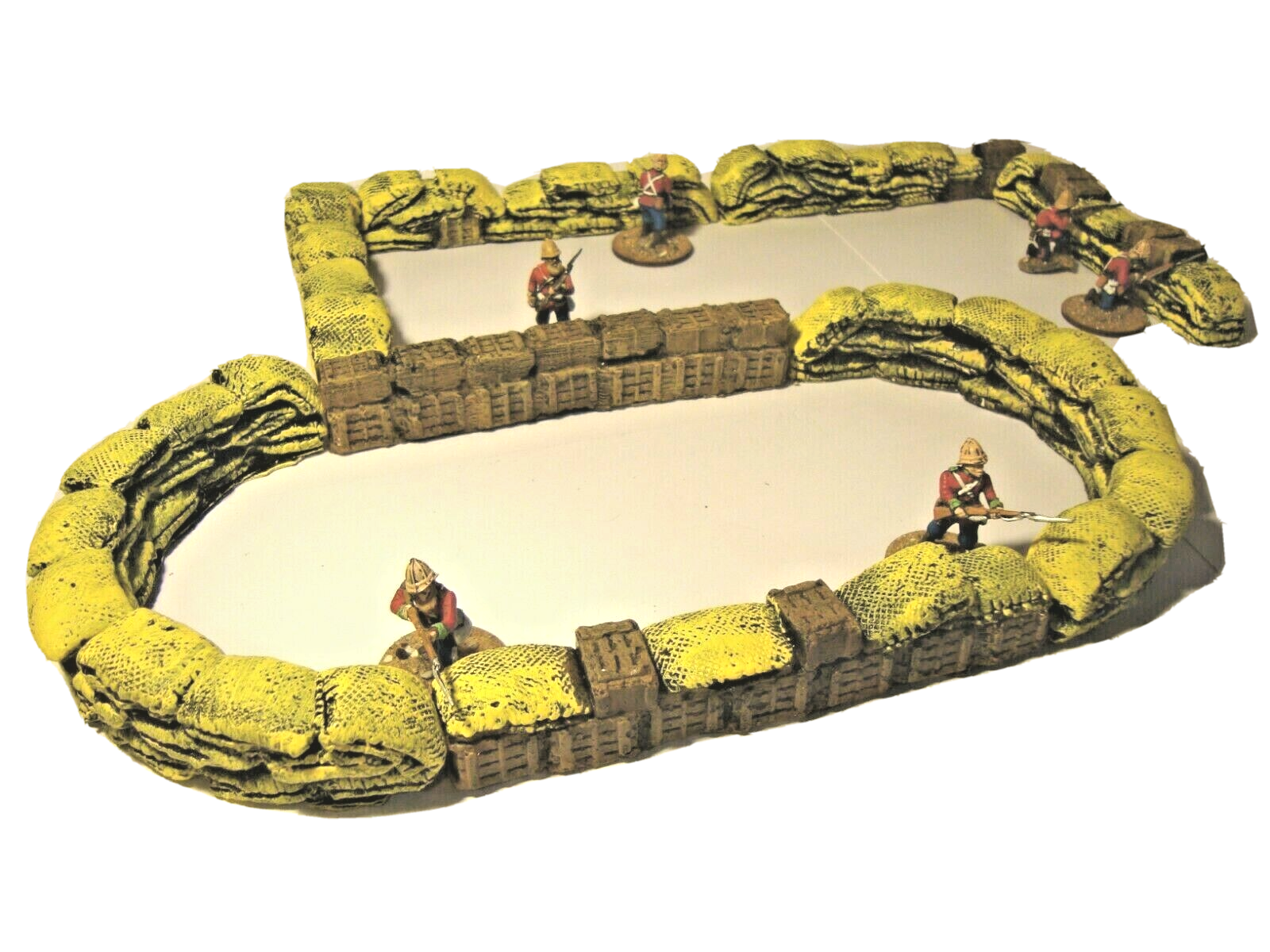 28mm Sandbags Set – Wargaming Terrain & Zulu War, Rorkes Drift