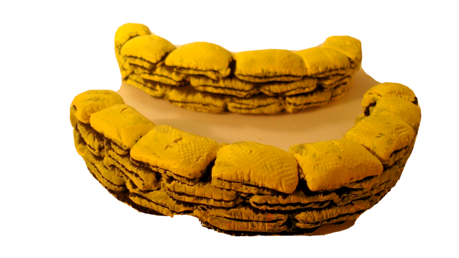 28mm Sandbags – Tabletop Wargaming Terrain Scenery