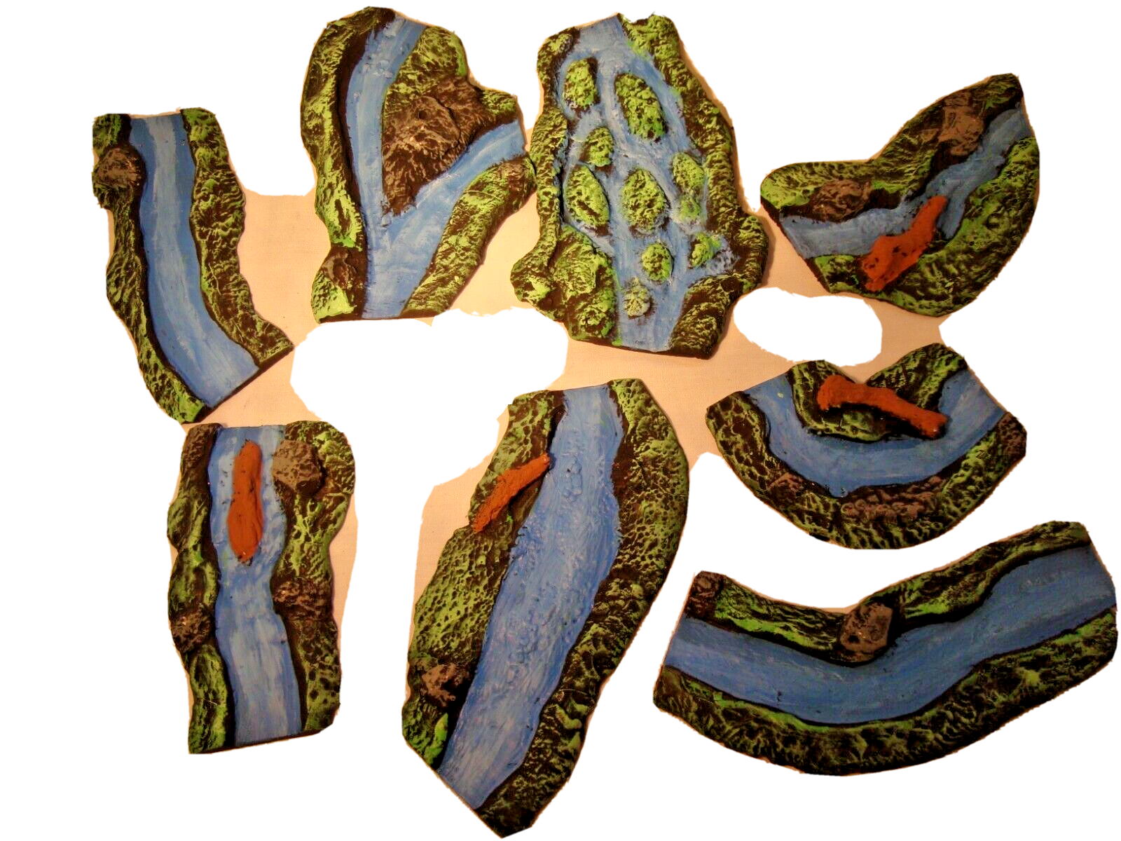 Modular River Terrain for Dynamic Battlefield Layouts