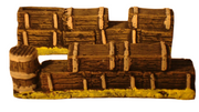 1:32 Sandbag Fortification – Zulu War Wargaming Terrain