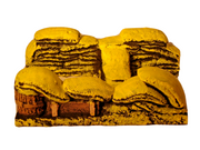 1:32 Zulu War Sandbag Set – Modular Wargaming Fortifications