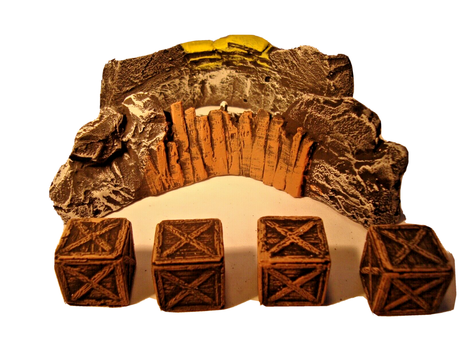 1:32 ACW Redoubt Terrain Set – Defensive Fortifications, Sandbags