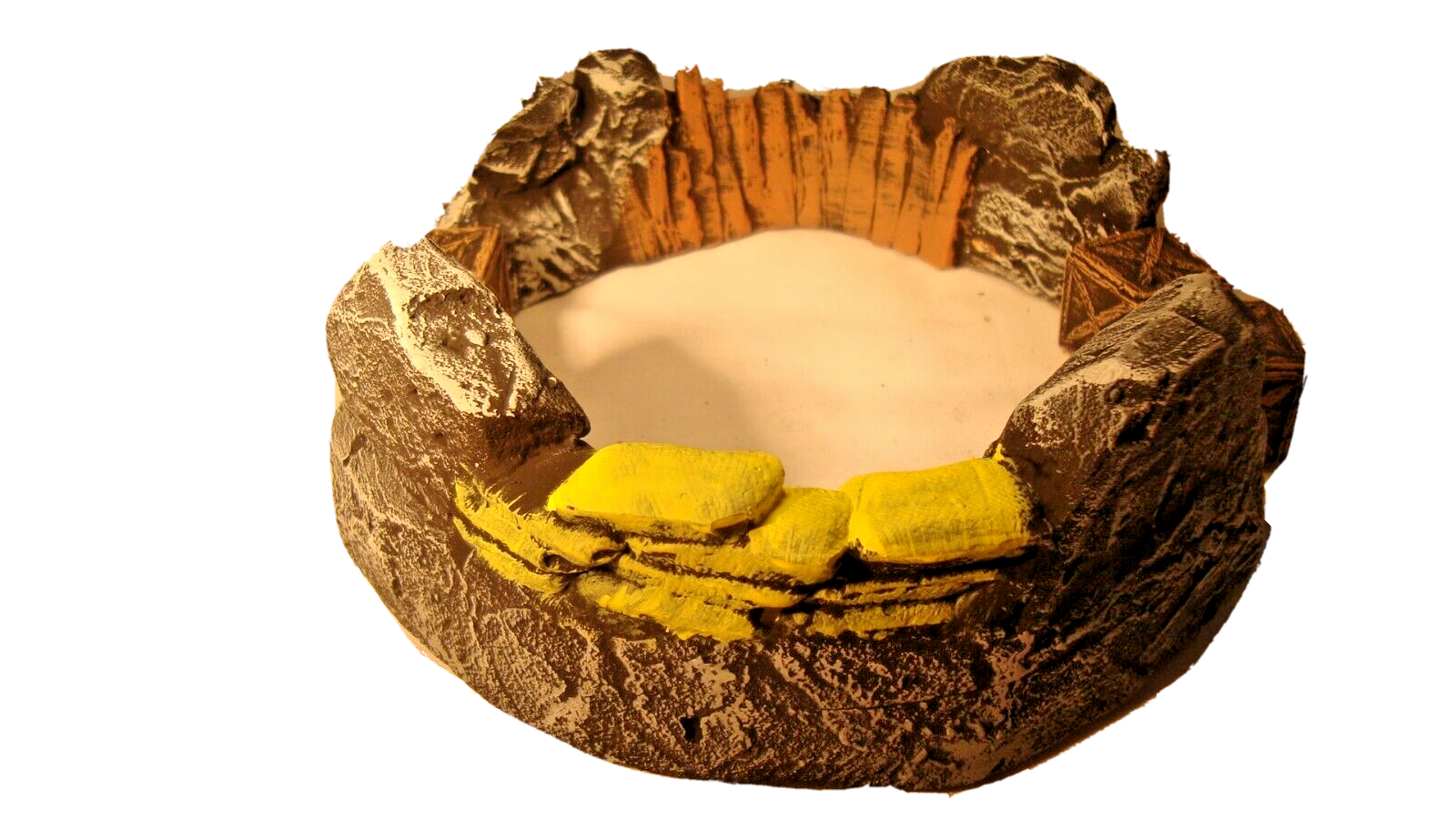 1:32 ACW Redoubt Terrain Set – Defensive Fortifications, Sandbags