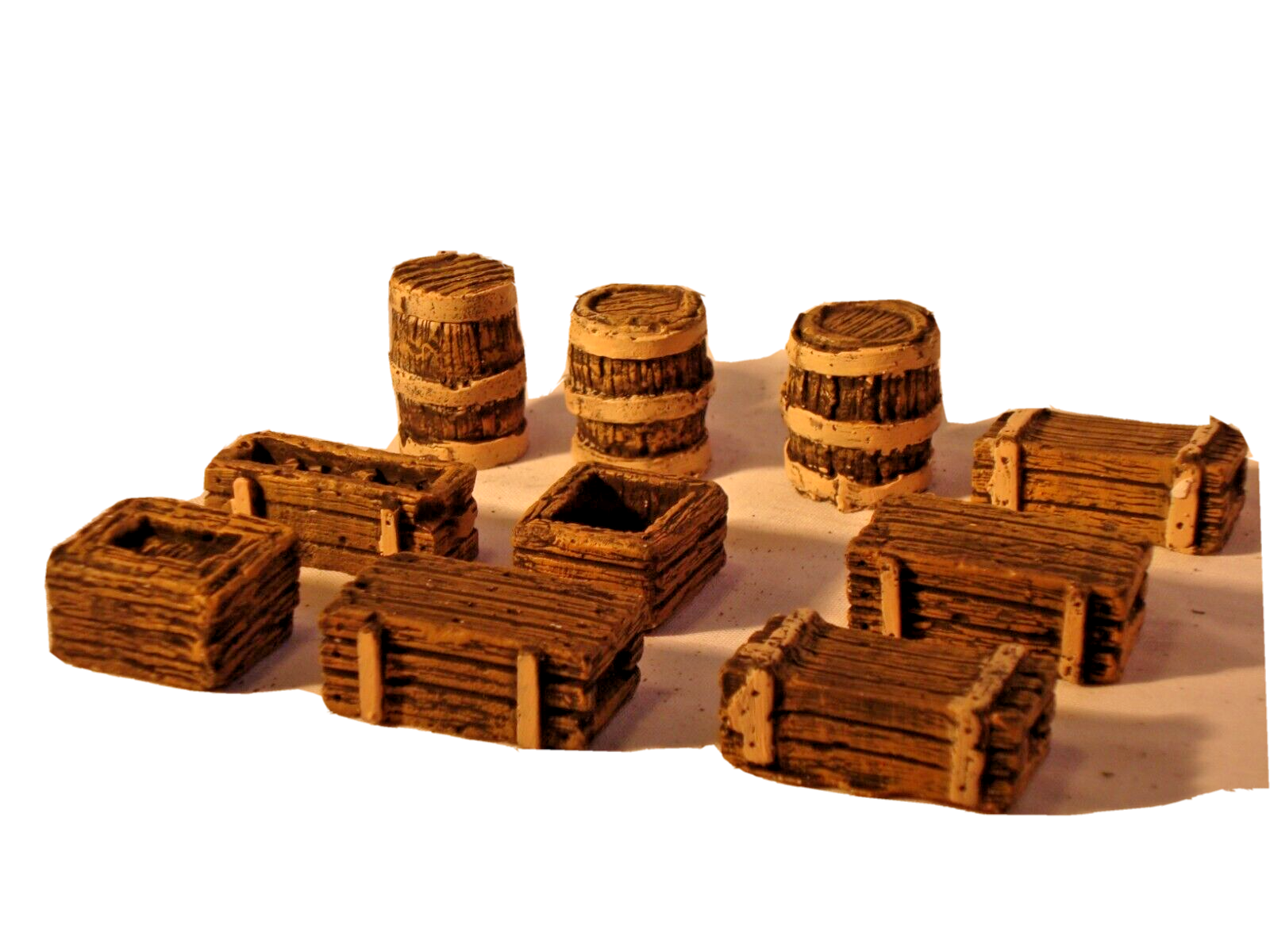 1:32 Crates & Barrels Terrain Set – Zulu War Scatter Scenery