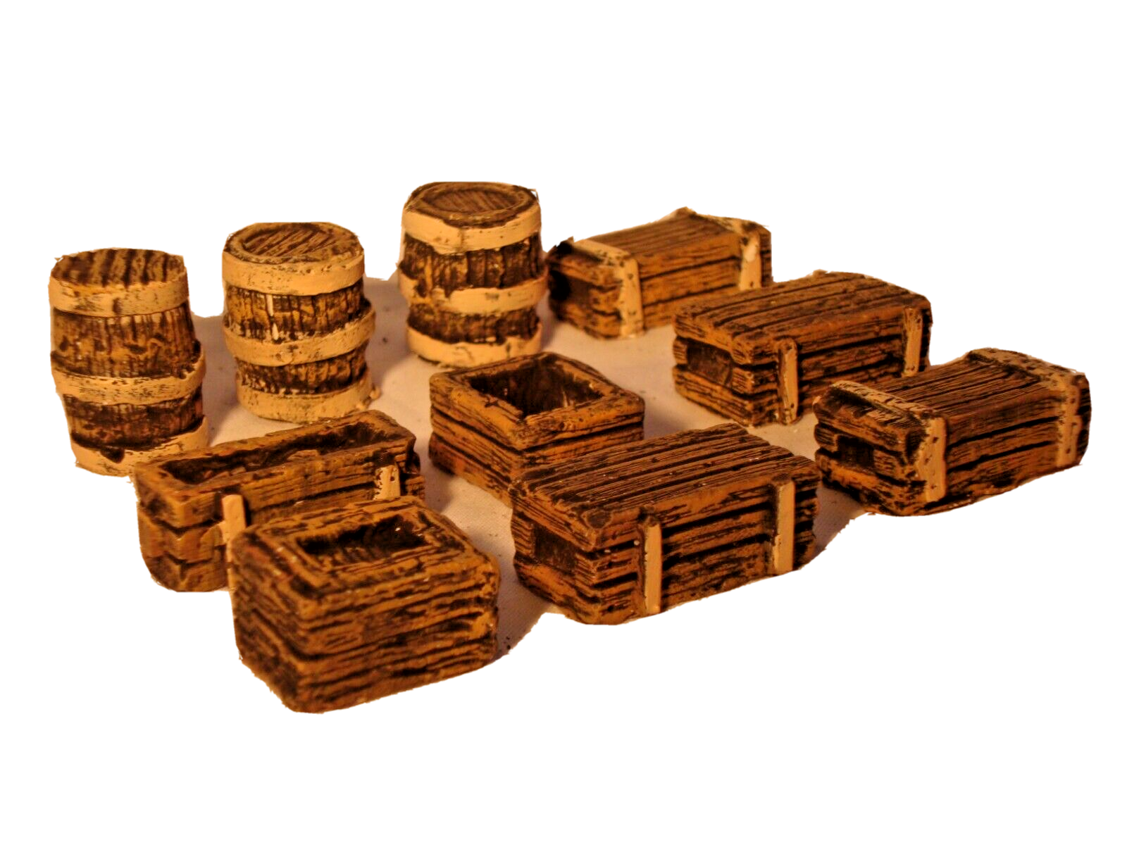 1:32 Crates & Barrels Terrain Set – Zulu War Scatter Scenery