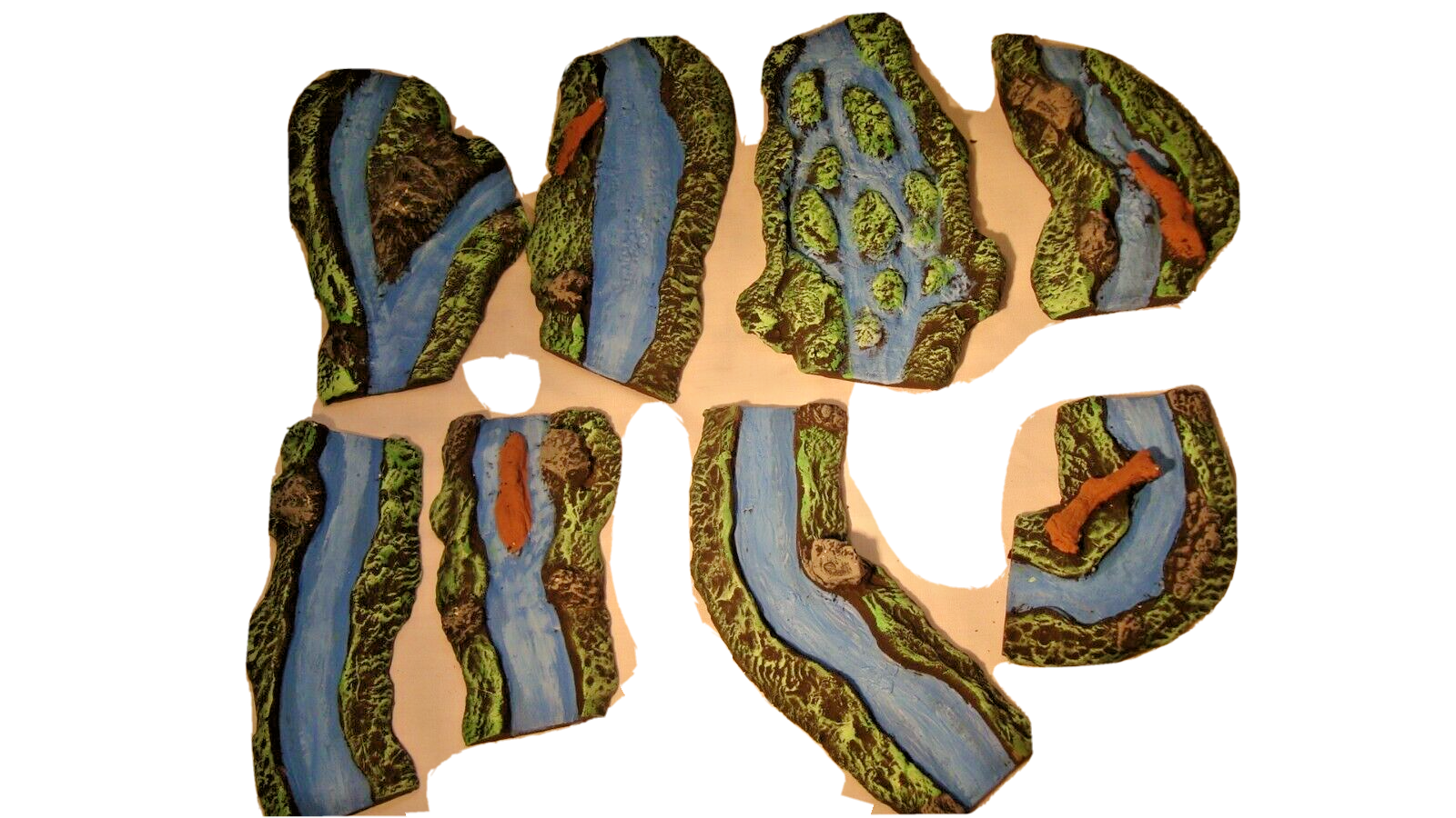 Modular River Terrain for Dynamic Battlefield Layouts