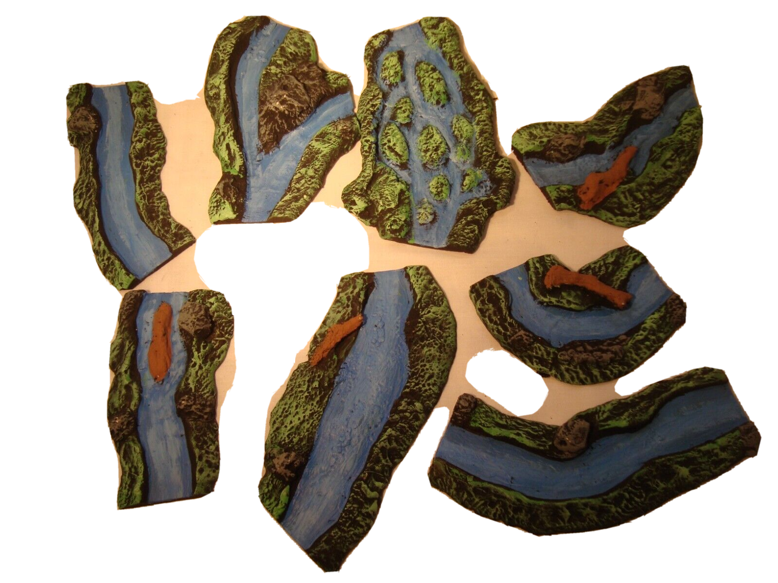 Modular River Terrain for Dynamic Battlefield Layouts