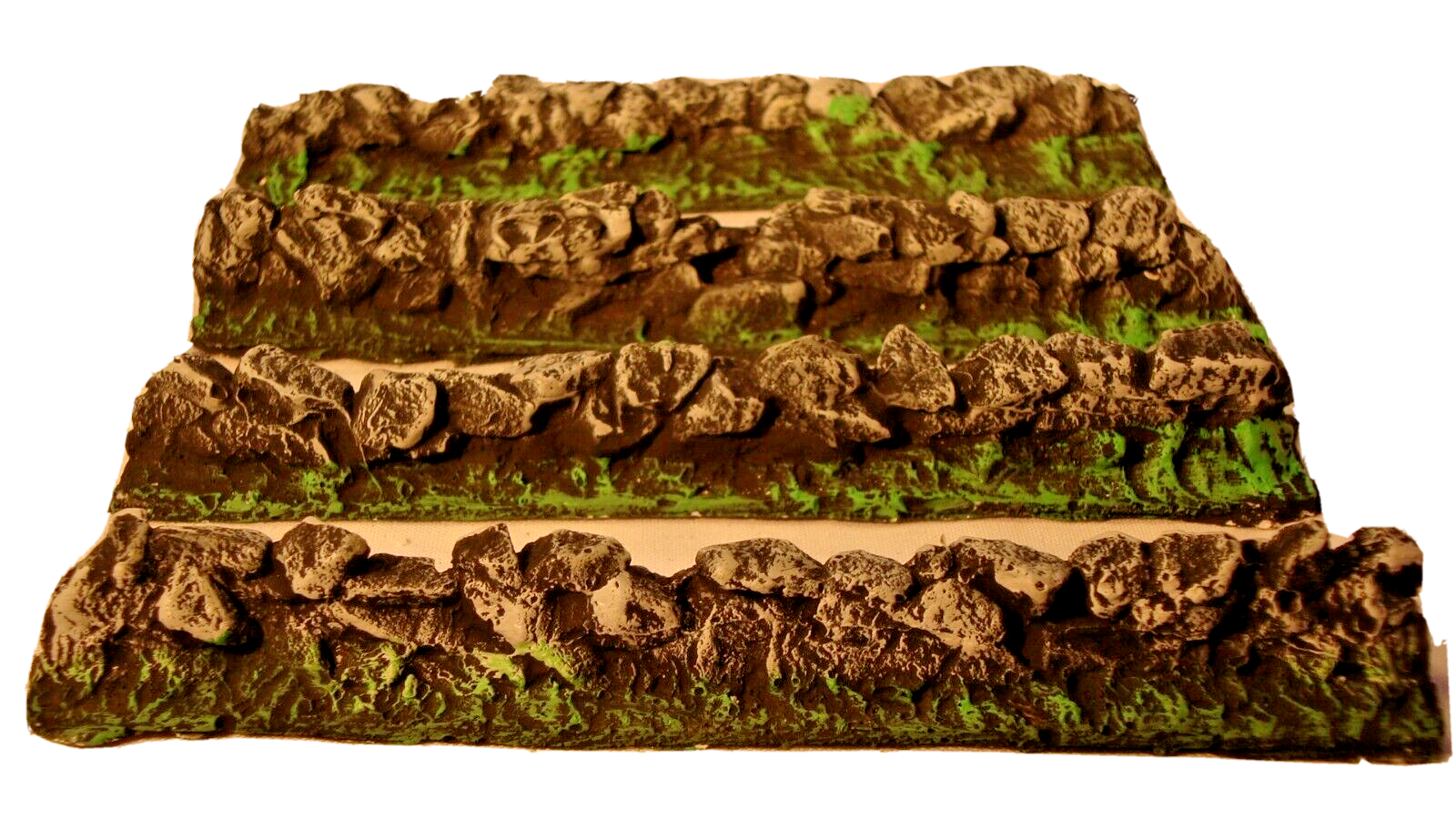 28mm Wargaming, Stone Walls Set Modular Battlefield Diorama