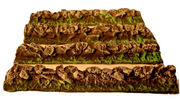 28mm Wargaming, Stone Walls Set Modular Battlefield Diorama