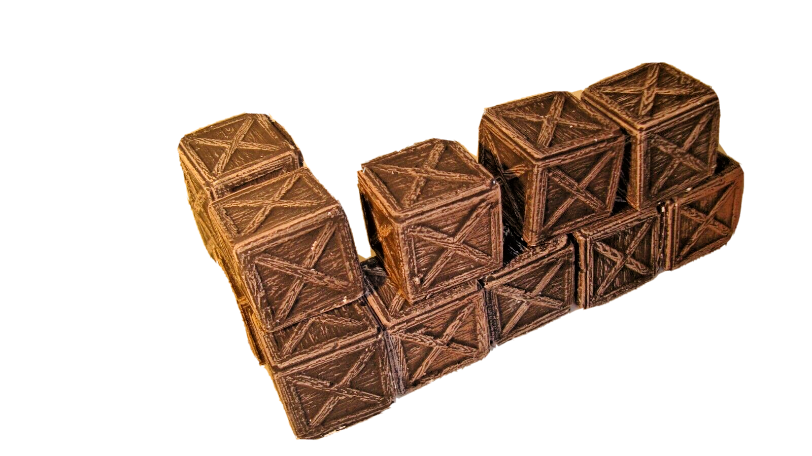 Wargaming Wooden Crates Set 1:32 Scale – Terrain & Scatter Scenery