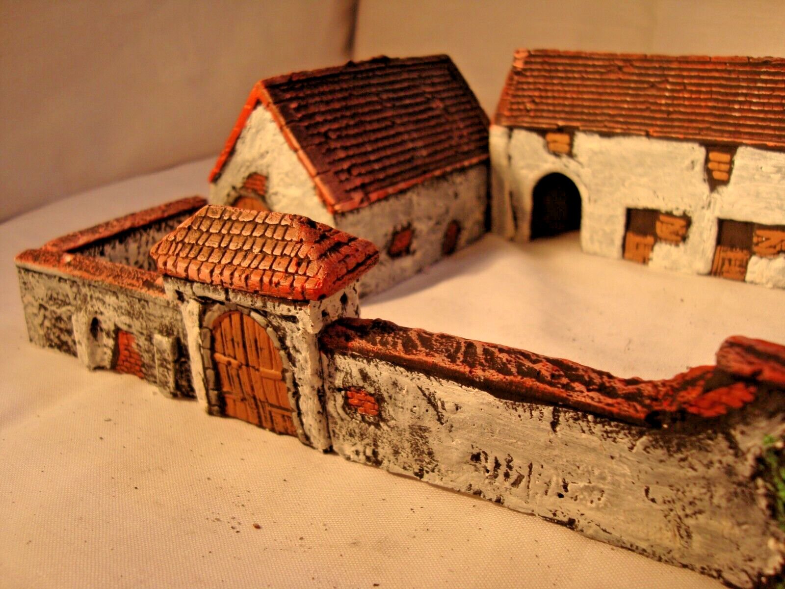 15mm Wargaming La Haye Sainte Farm Waterloo Terrain Set Napoleonic