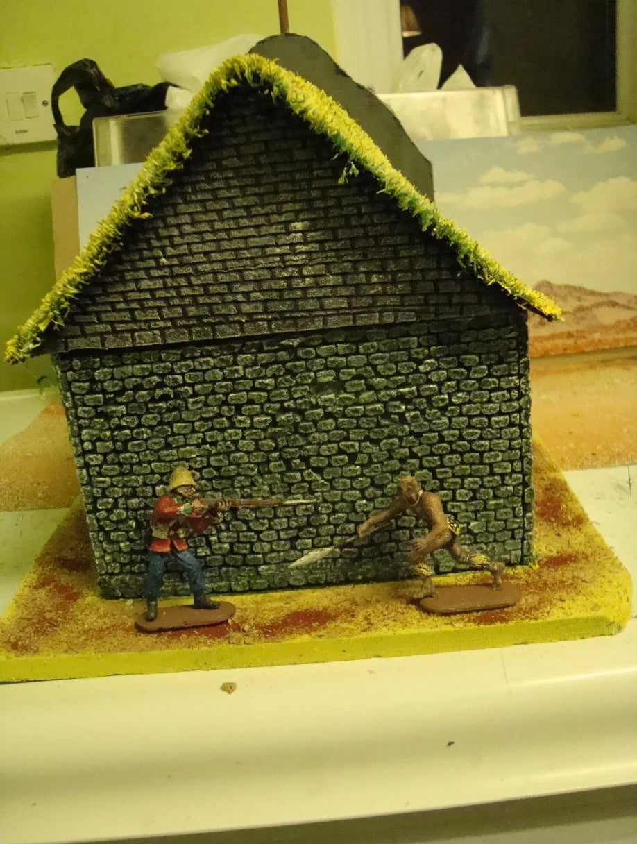 1:32 Rorke’s Drift Church – Zulu War Wargaming Terrain Building
