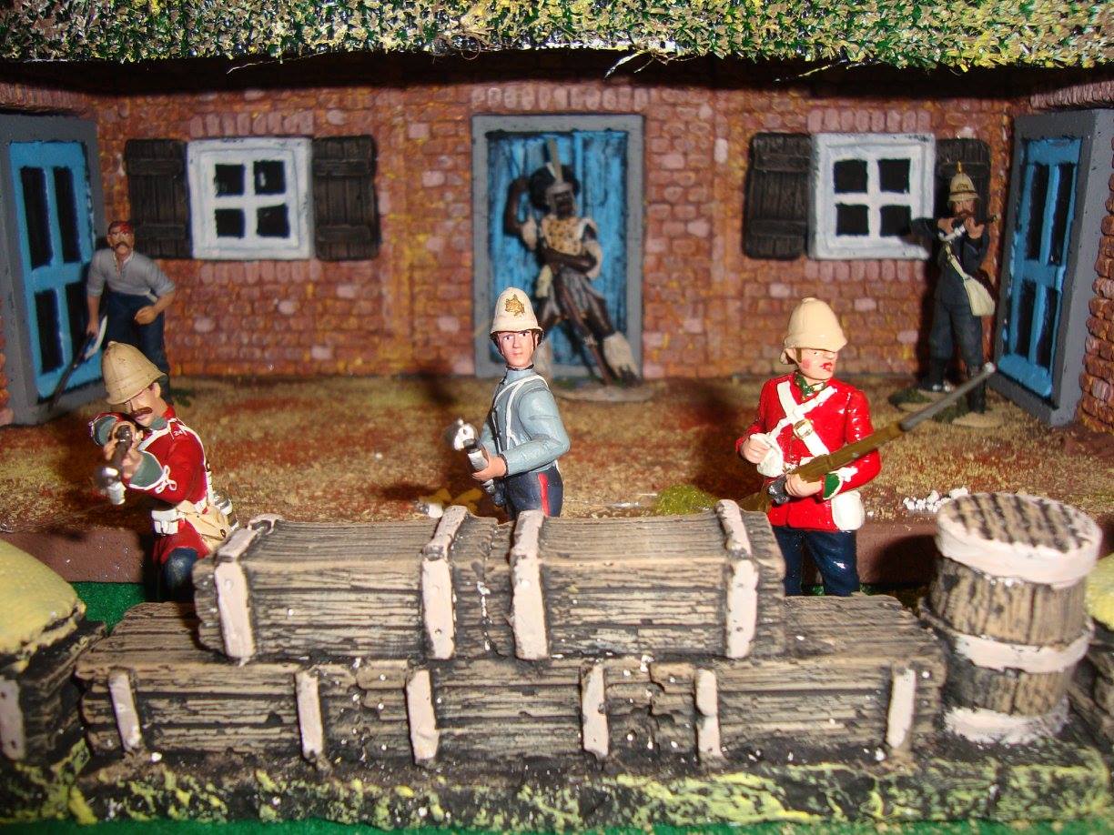1:32 Rorke’s Drift Hospital, Zulu War Terrain for Wargaming & Dioramas