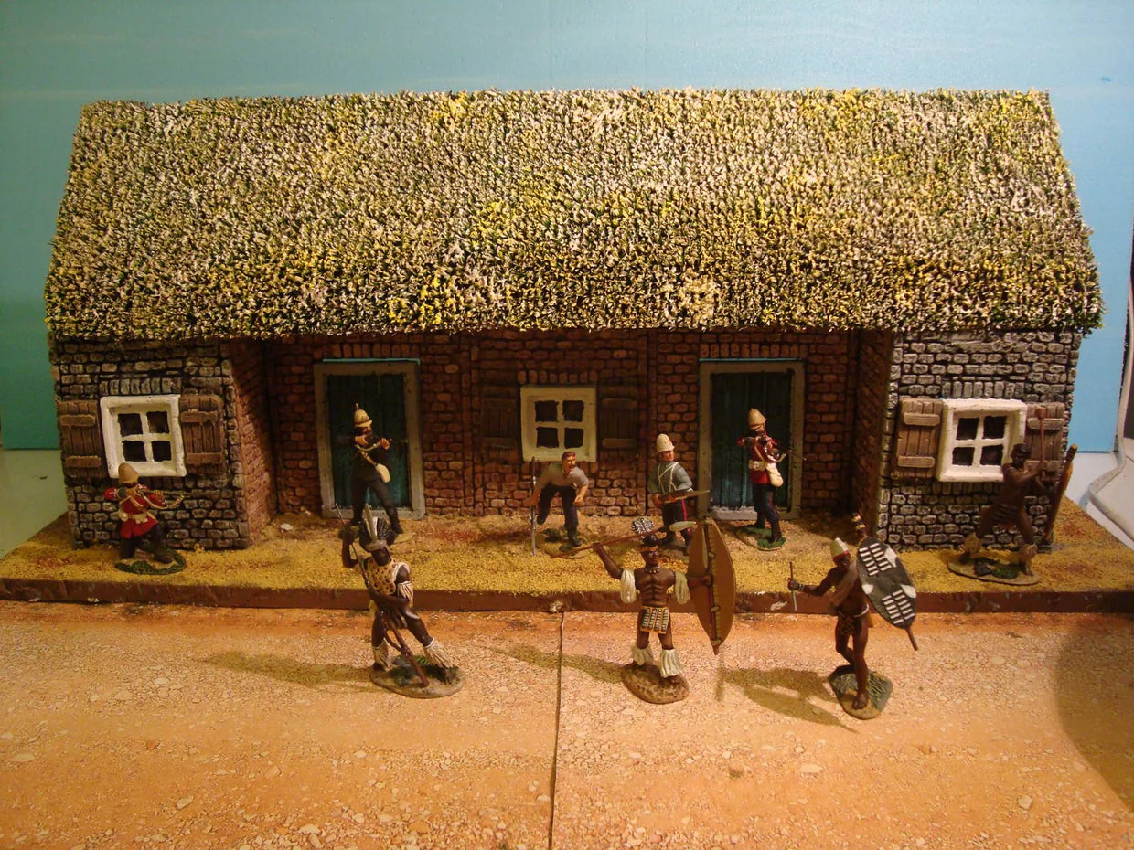 1:32 Rorke’s Drift Terrain Building – Zulu War Wargaming Scenery