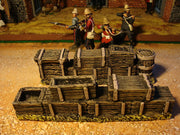 1:32 Sandbags & Biscuit Boxes Terrain – Zulu War Fortifications