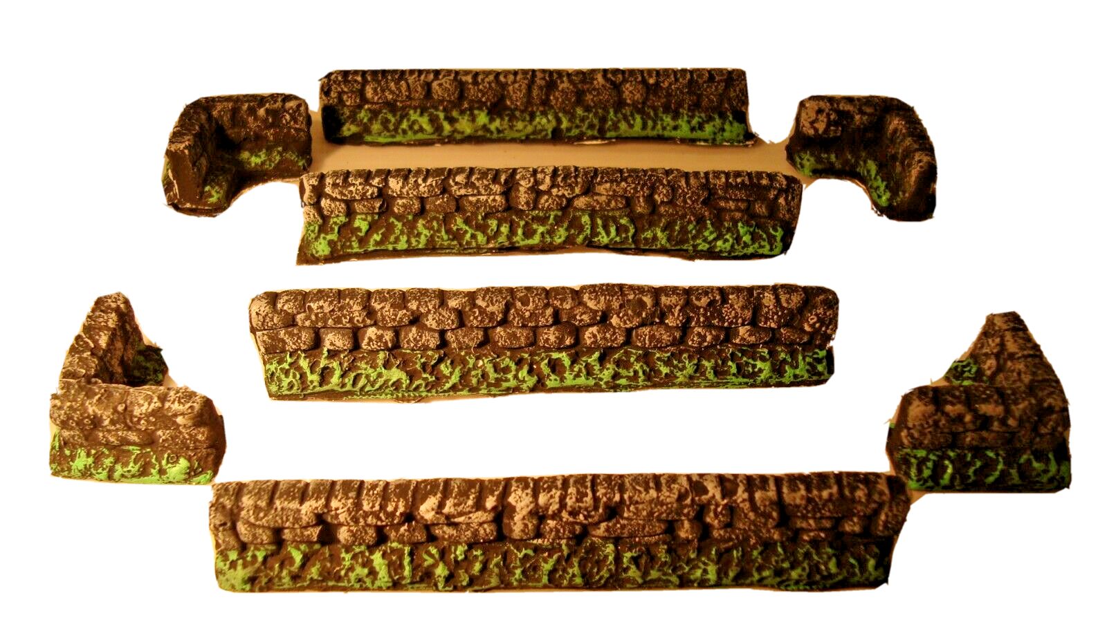 Brick Walls & Corners Set 15mm – Modular Wargaming Terrain