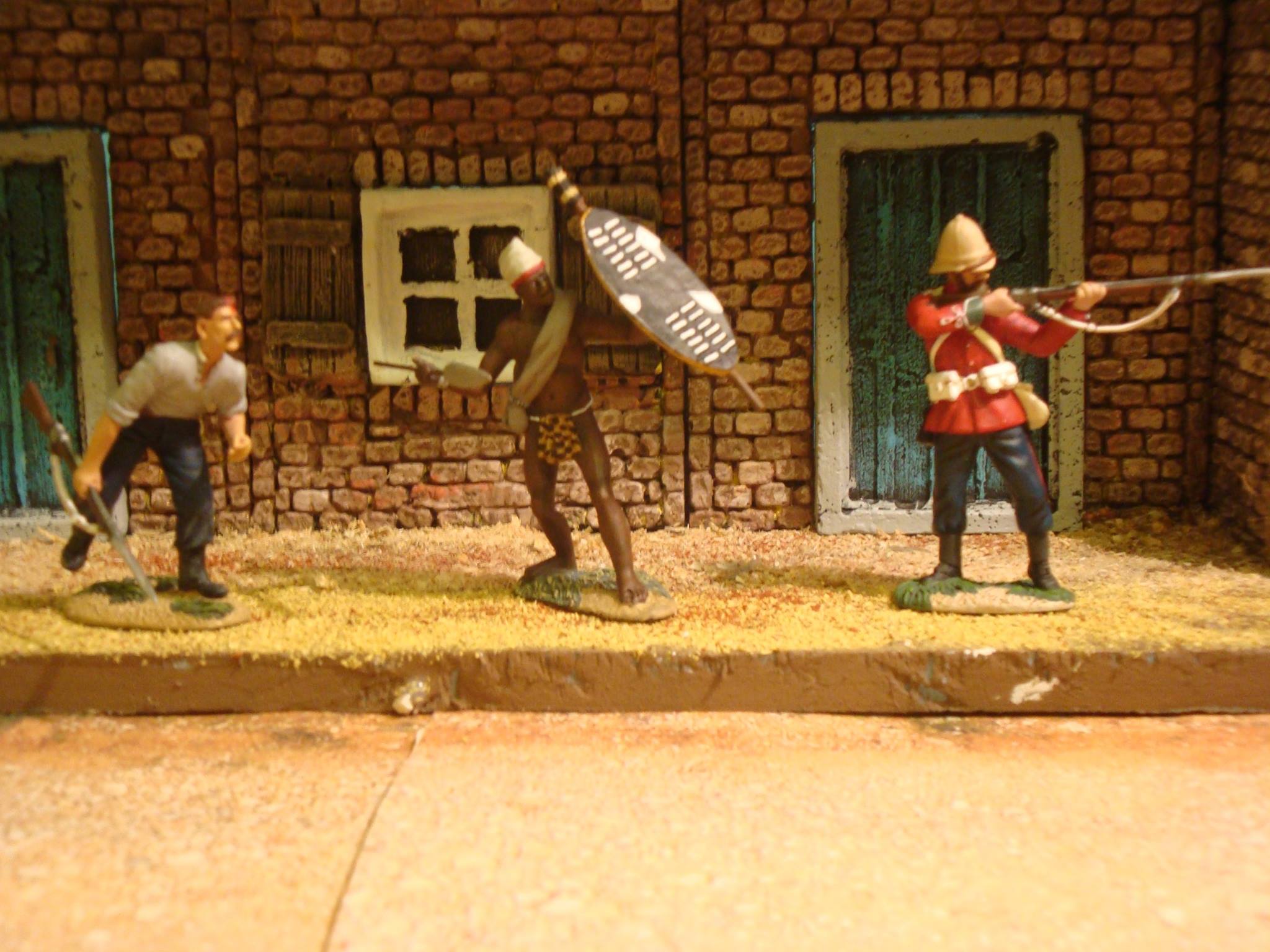 1:32 Rorke’s Drift Terrain Building – Zulu War Wargaming Scenery