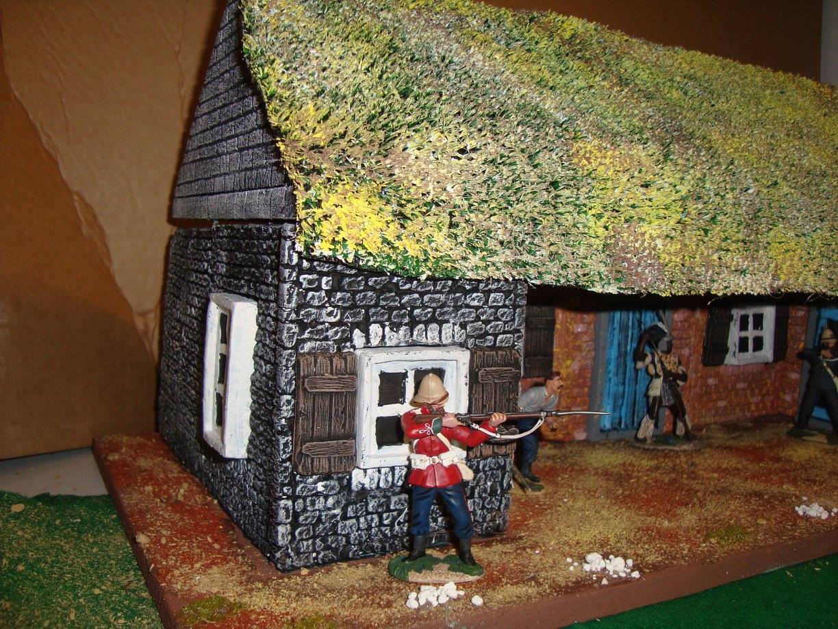 1:32 Rorke’s Drift Hospital, Zulu War Terrain for Wargaming & Dioramas