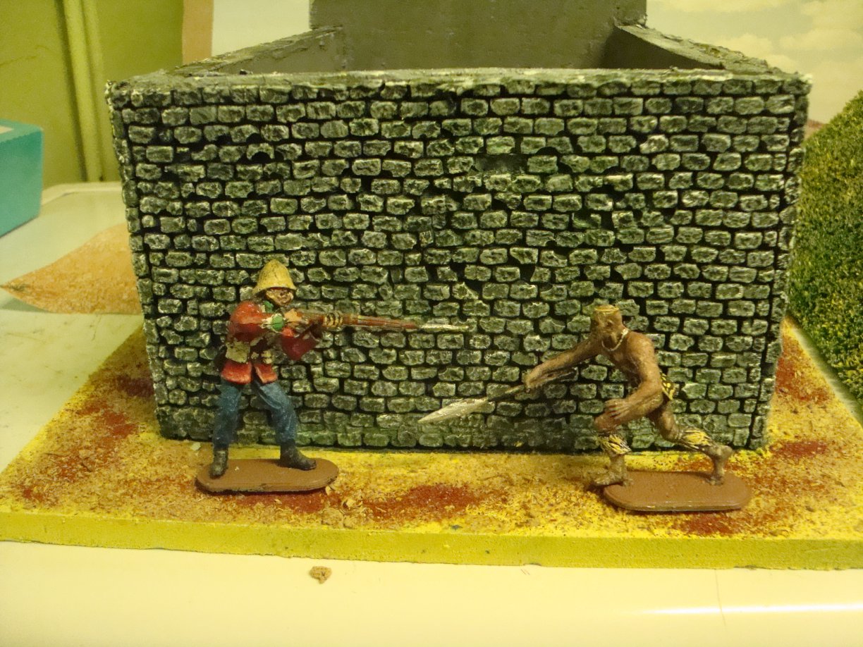 1:32 Rorke’s Drift Church – Zulu War Wargaming Terrain Building