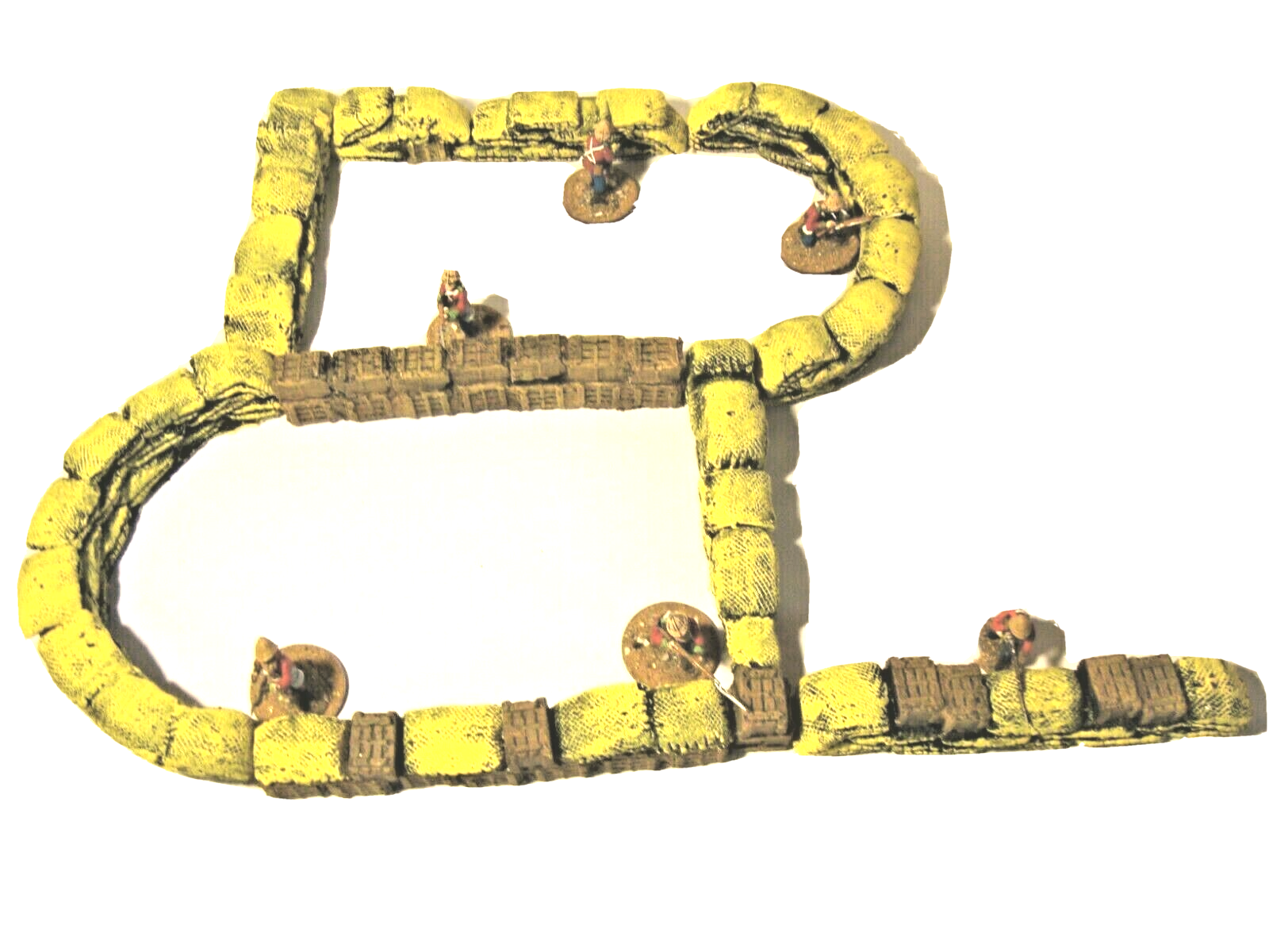 28mm Sandbags Set – Wargaming Terrain & Zulu War, Rorkes Drift